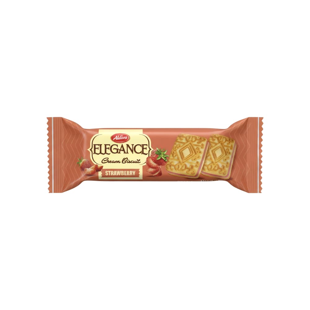 Galletas con crema de fresa Aldiva Elegance (60 g / 2.11 oz) - Miniatura 4