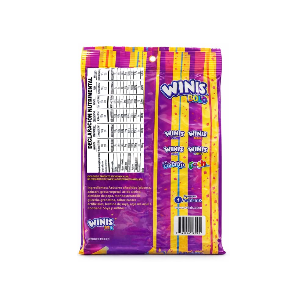 Caramelos surtidos Winis Bolo (130 g / 4.59 oz) - Miniatura 5