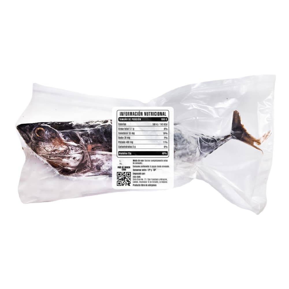 Pescado bonito entero Cosecha Real (1.5 kg / 3.3 lb) - Miniatura 3