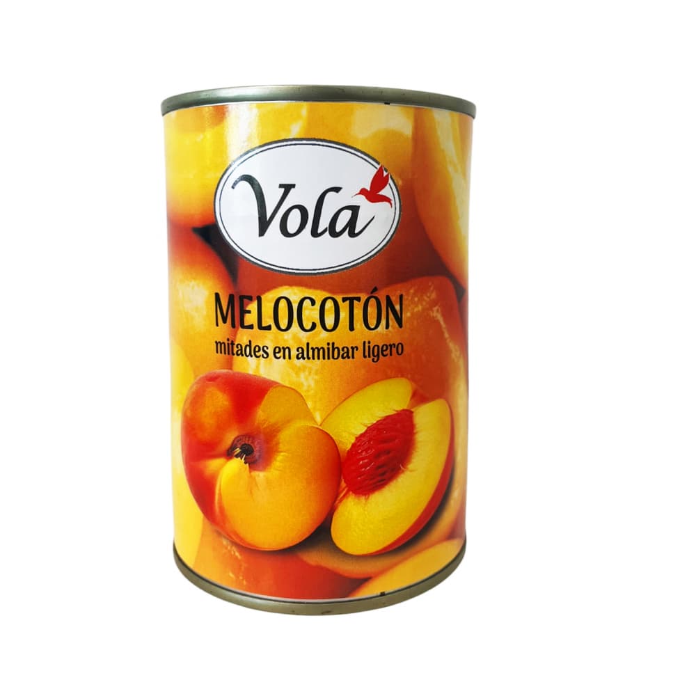 Melocotón mitades en almíbar Volá (425 g / 14.99 oz) - Imagen 1