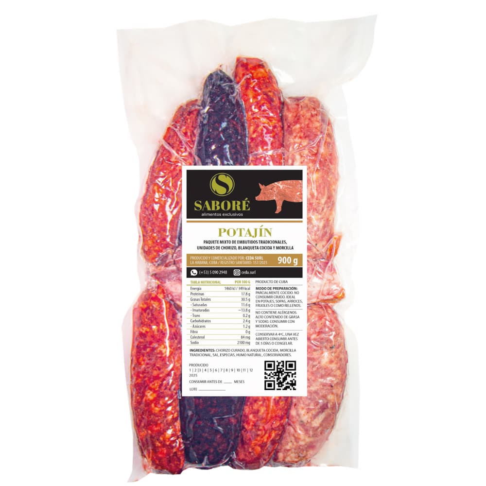 Potajín Saboré (900 g / 1.98 lb) - Imagen 1