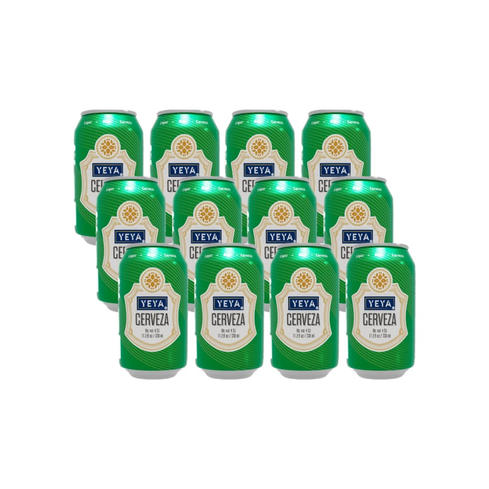 Cerveza YEYA (12 x 330 ml / 11.2 fl oz) - Miniatura 1