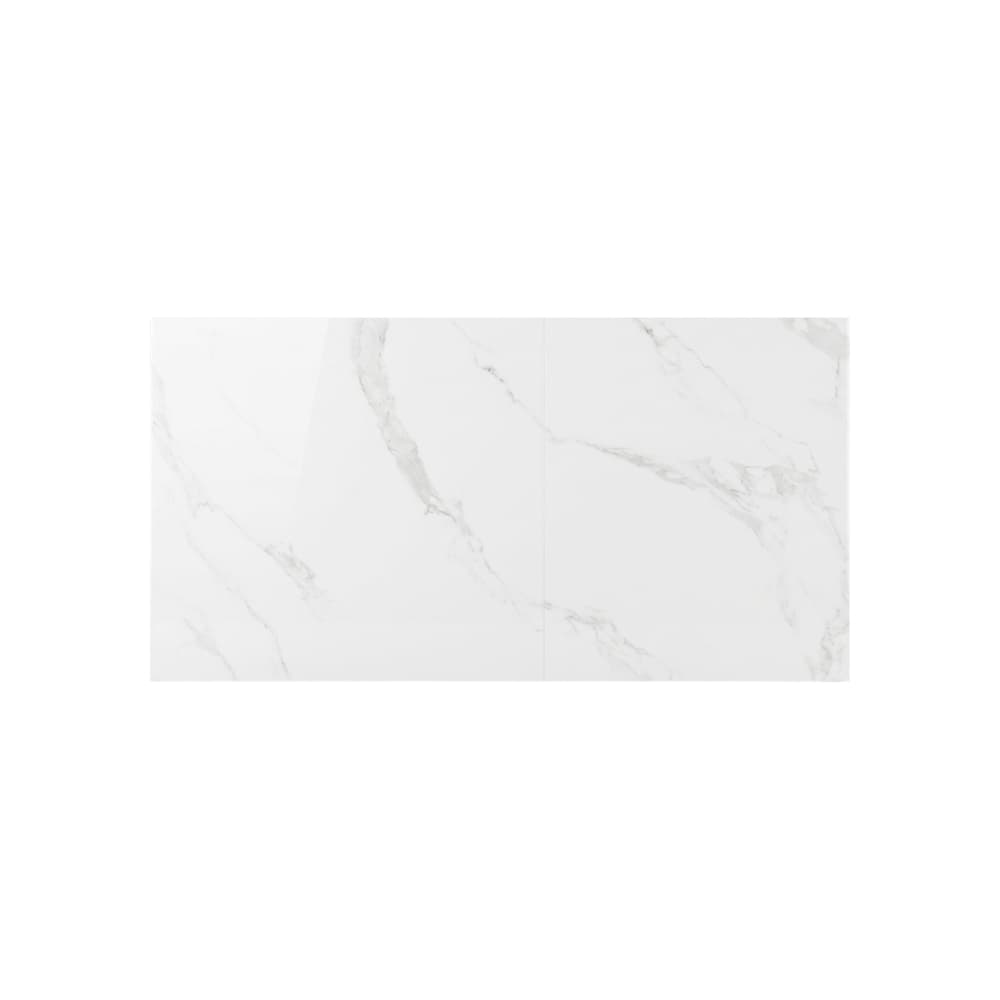 Losas de cerámica Mármol Carrara pulido Bluetone (2 U x 600 mm x 1200 mm) - Miniatura 2