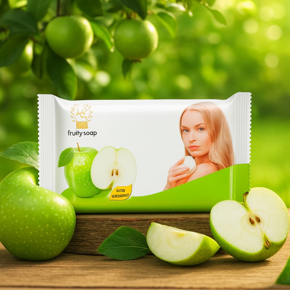 Jabón de fragancia manzana Maf (24 x 70 g / 2.46 oz) - Miniatura 4