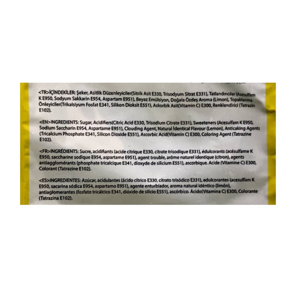 Refresco instantáneo sabor limón Viva Jus (10 g) - Miniatura 3