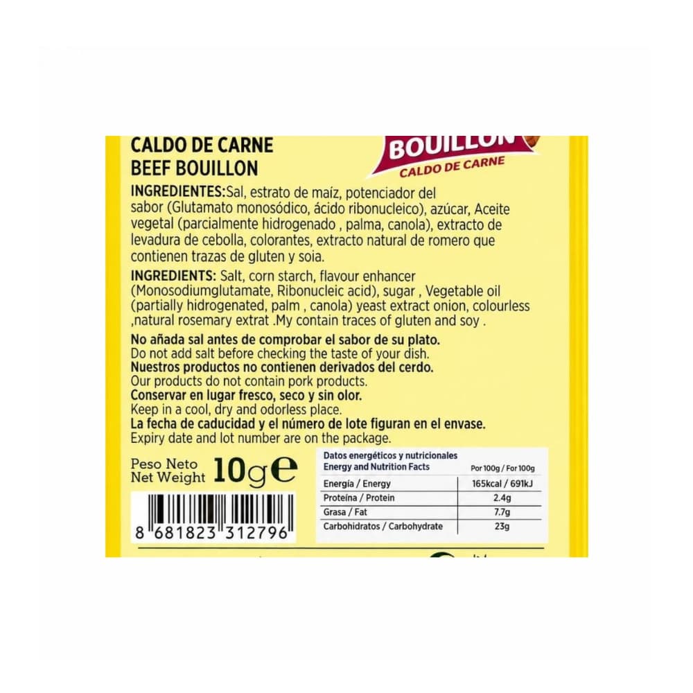 Caldo de carne Golden Best (10 g / 0.35 oz) - Miniatura 3