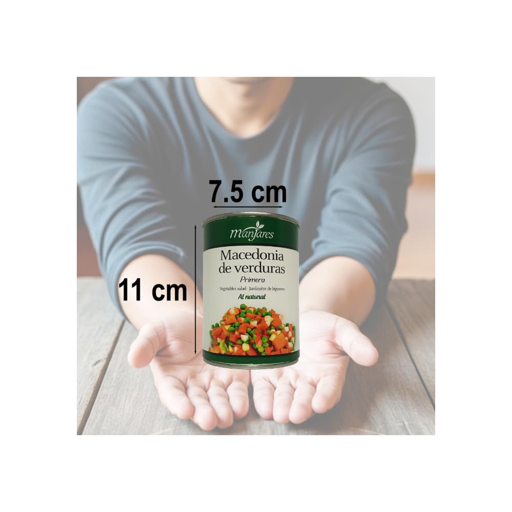 Macedonia de verduras Manjares (390 g / 13.76 oz) - Miniatura 4