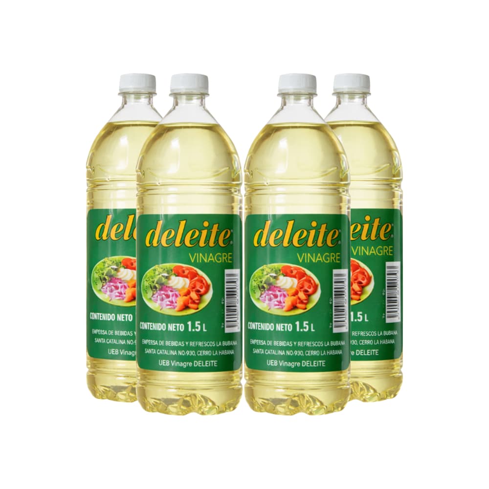 Vinagre Deleite (4 x 1.5 L) - Miniatura 1