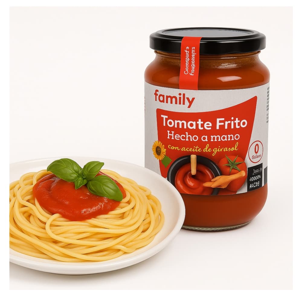 Tomate frito con aceite de girasol Family (350 g / 12.3 oz) - Miniatura 4