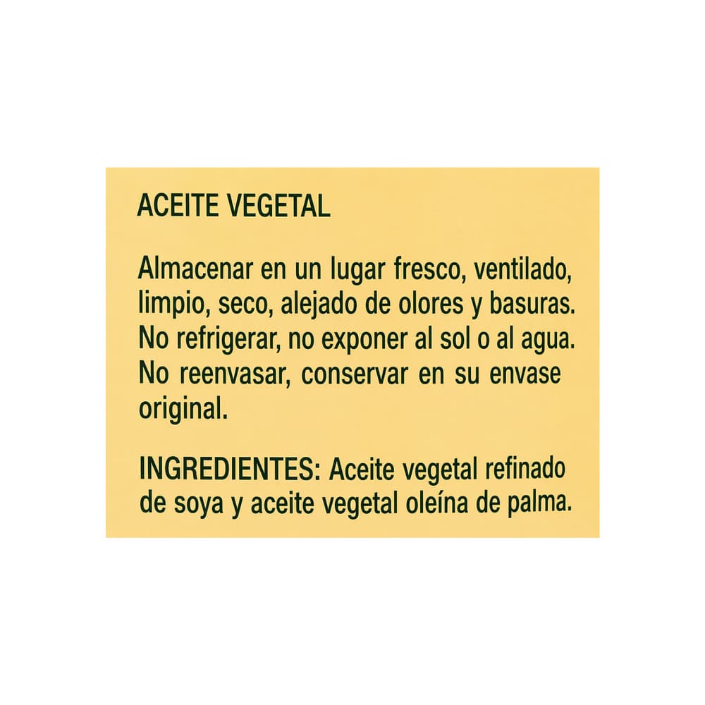 Aceite vegetal Kandado (900 ml) - Miniatura 4