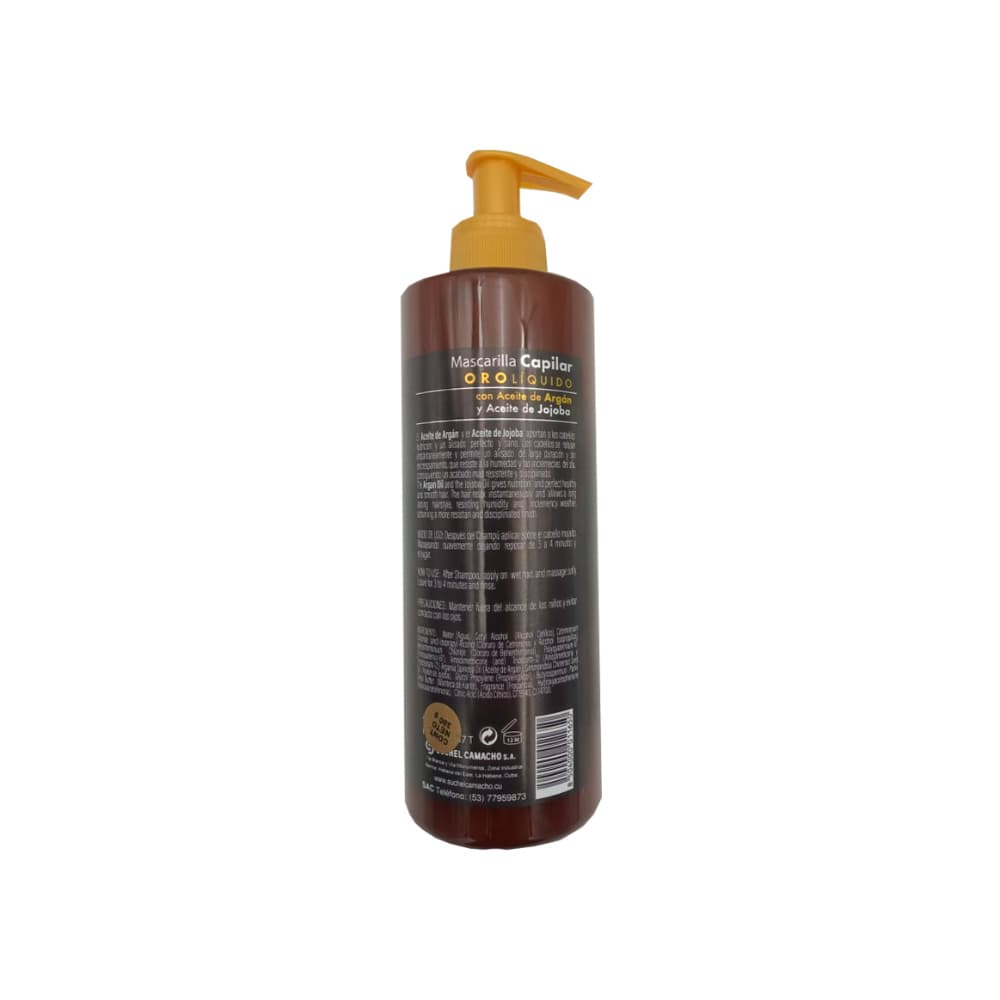 Mascarilla capilar con aceite de argán y jojoba Suchel Camacho (400 g / 12.34 oz) - Miniatura 6