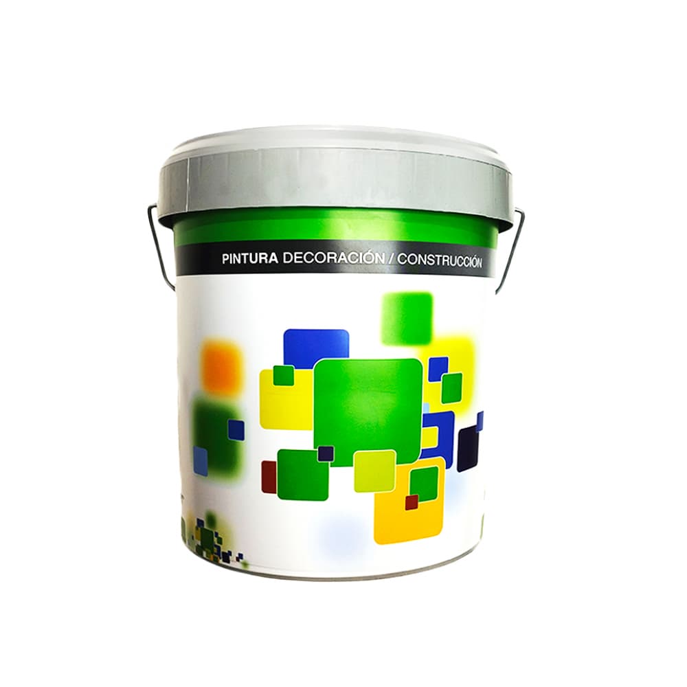 Pintura acrílica interior y exterior de 4 L color blanco Euro Campi - Miniatura 3