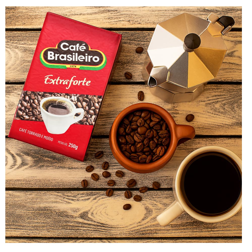 Café extra fuerte Brasileiro (250 g / 8.8 oz) - Miniatura 5