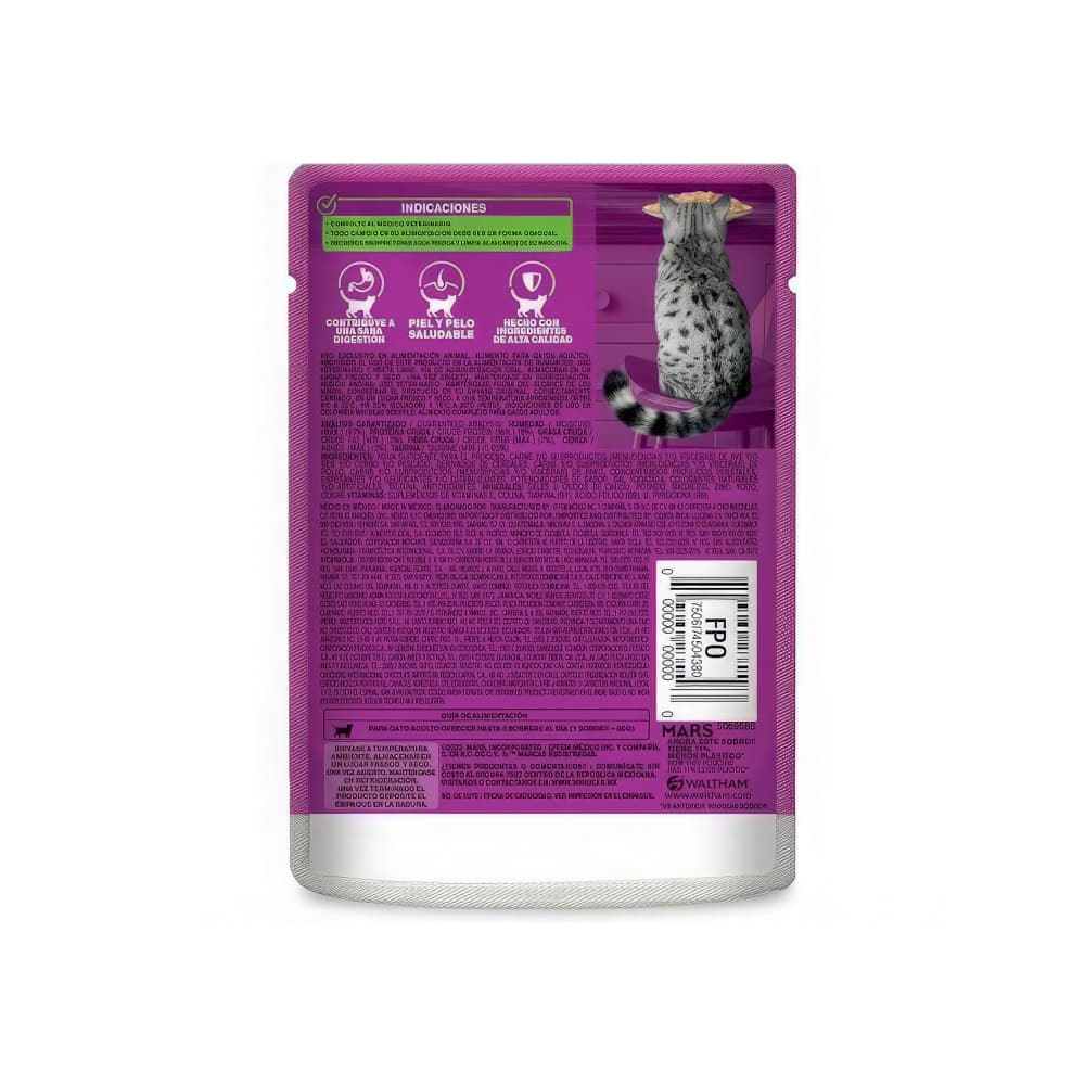 Alimento para gato adulto de más de un año soufflé de pavo y pollo Whiskas (85 g / 2.99 oz) - Miniatura 4