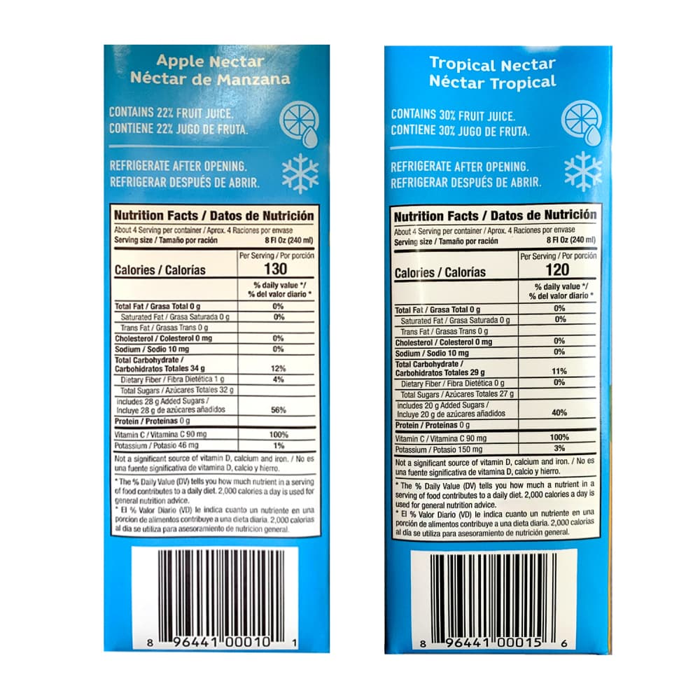Jugos mixtos sabor a manzana + tropical Goliath - Miniatura 2