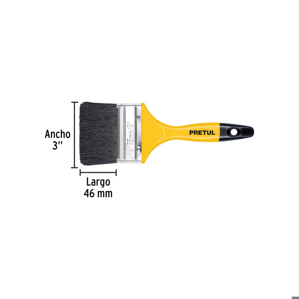 Brocha para pintar de 3" Pretul 21528 - Miniatura 5