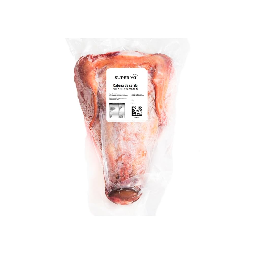 Cabeza de cerdo Super Yu (6 kg / 13.22 lb) - Miniatura 2