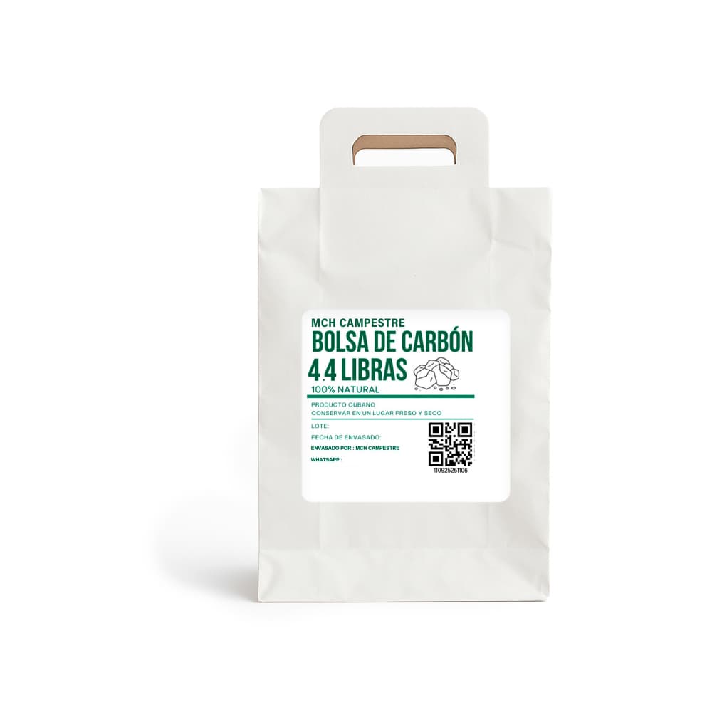 Bolsa de carbón MCH-Campestre (2 kg / 4.4 lb) - Imagen 1