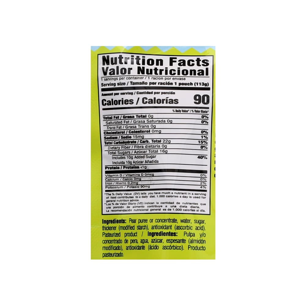 Compota de pera Baby Fruit (113 g / 4 oz) - Miniatura 3