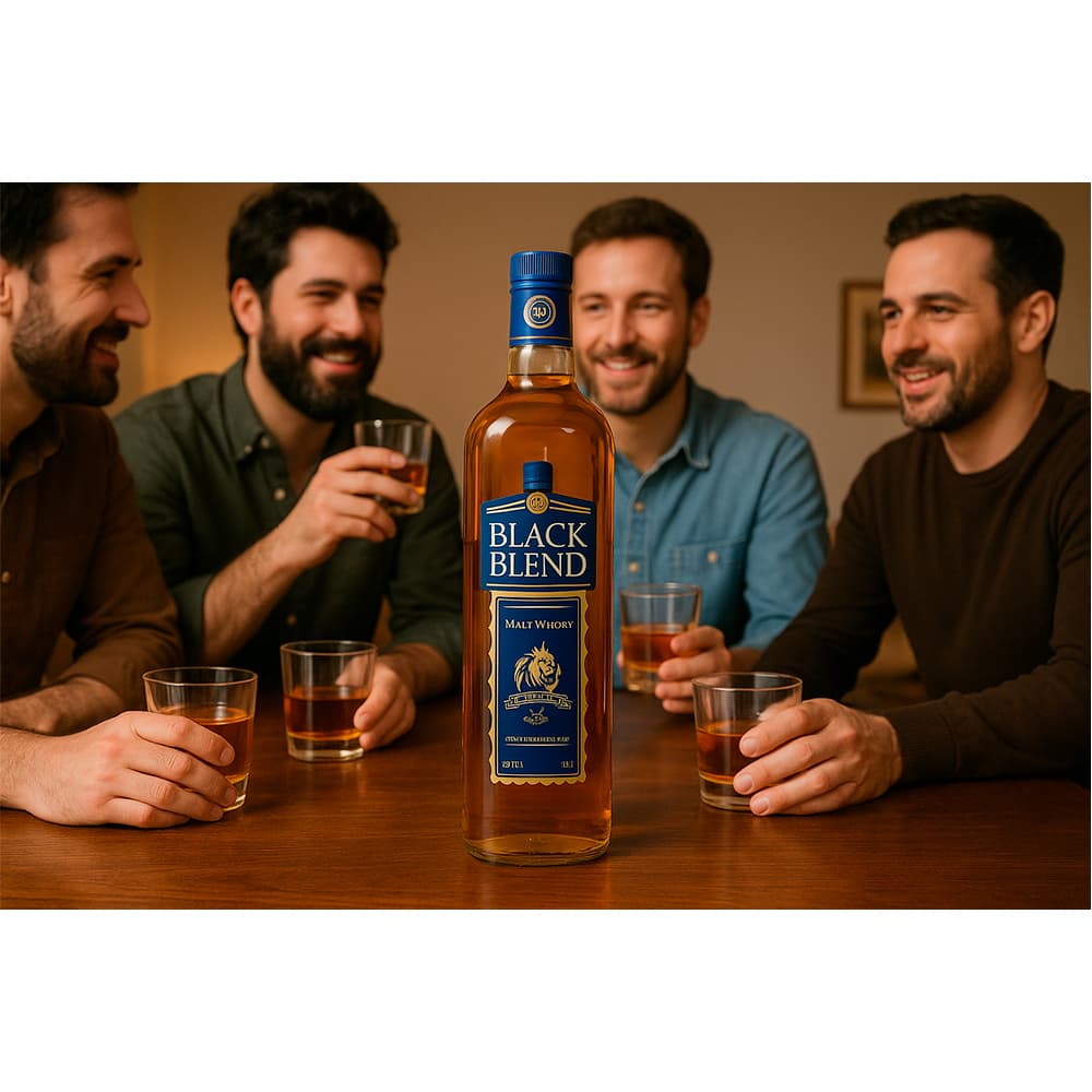 Malt Whisky Blue Black Blend (1 L) - Miniatura 4