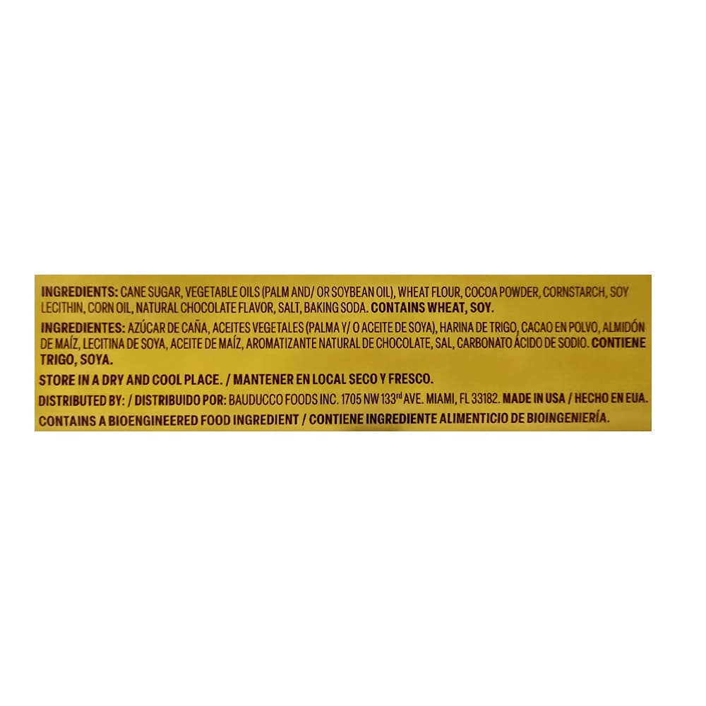 Sorbetos rellenos con crema sabor a chocolate Bauducco (142 g / 5.0 oz) - Miniatura 5