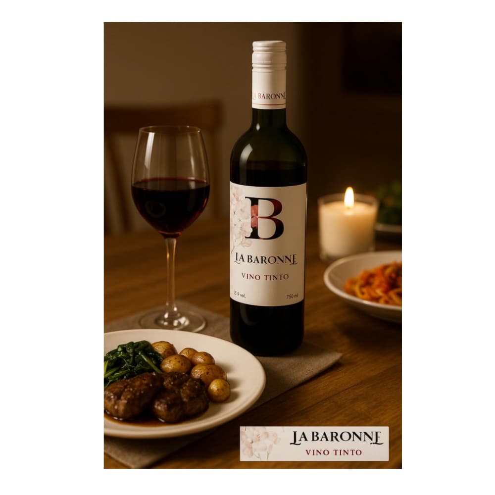 Vino tinto La Baronne (750 ml) - Miniatura 3