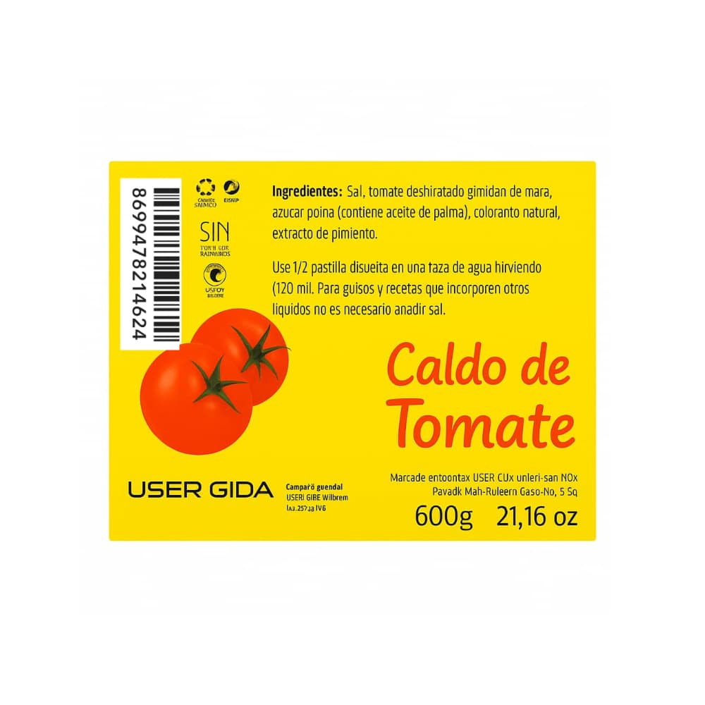 Caldo de tomate Kenter Bonjour (60 x 10 g) - Miniatura 2