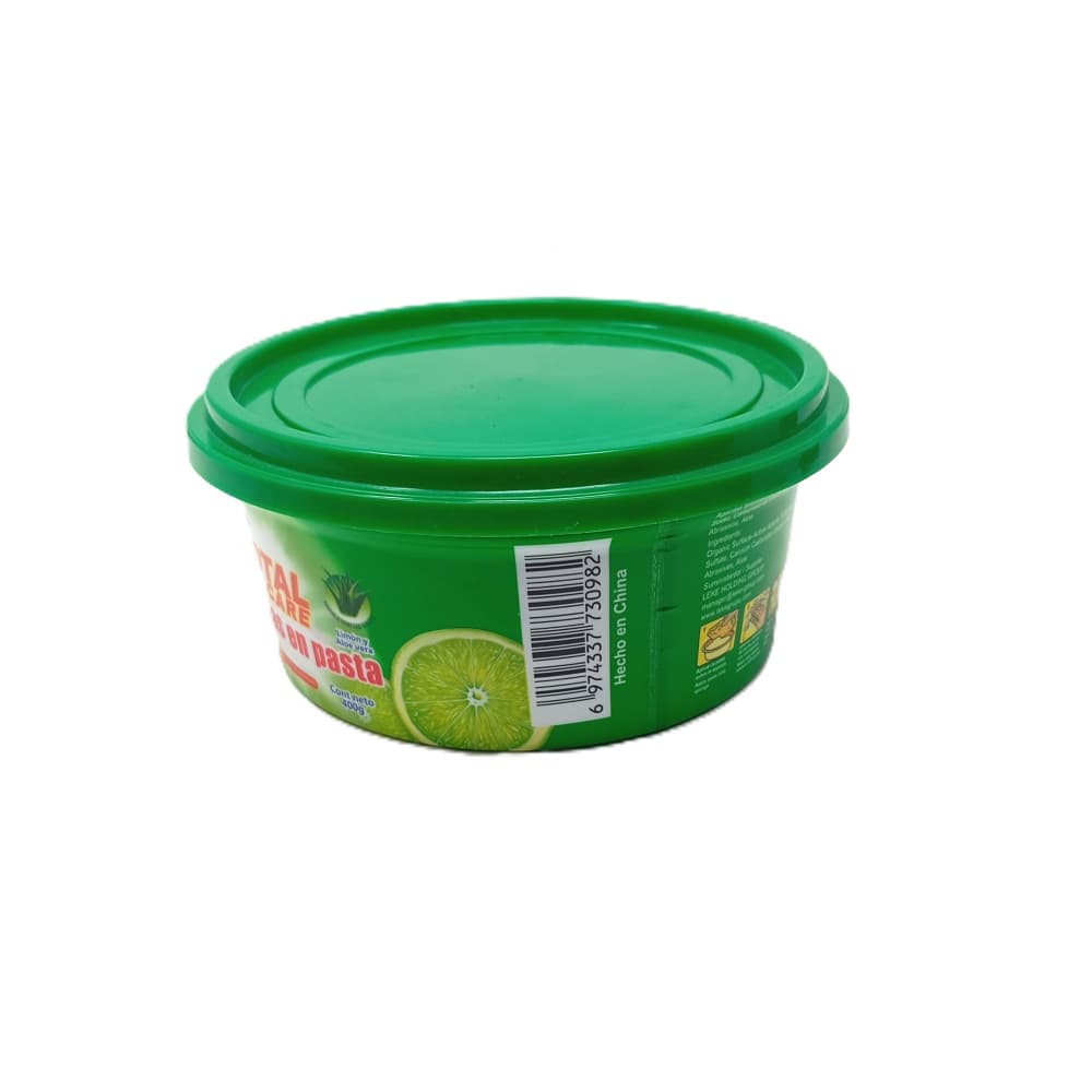 Lavavajillas en pasta antibacterial con limón y aloe vera (400 g / 14.1 oz) - Miniatura 2