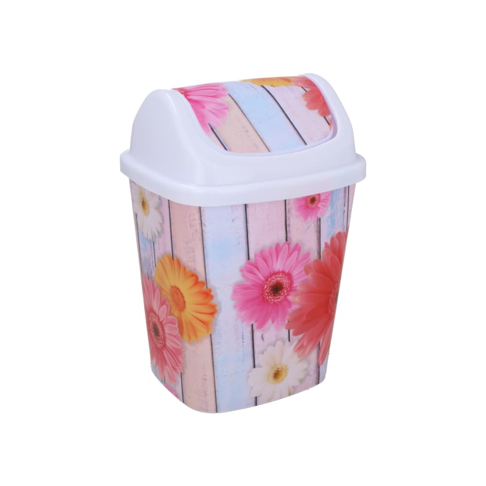 Cesto de basura floreado para meseta Neki - Miniatura 2