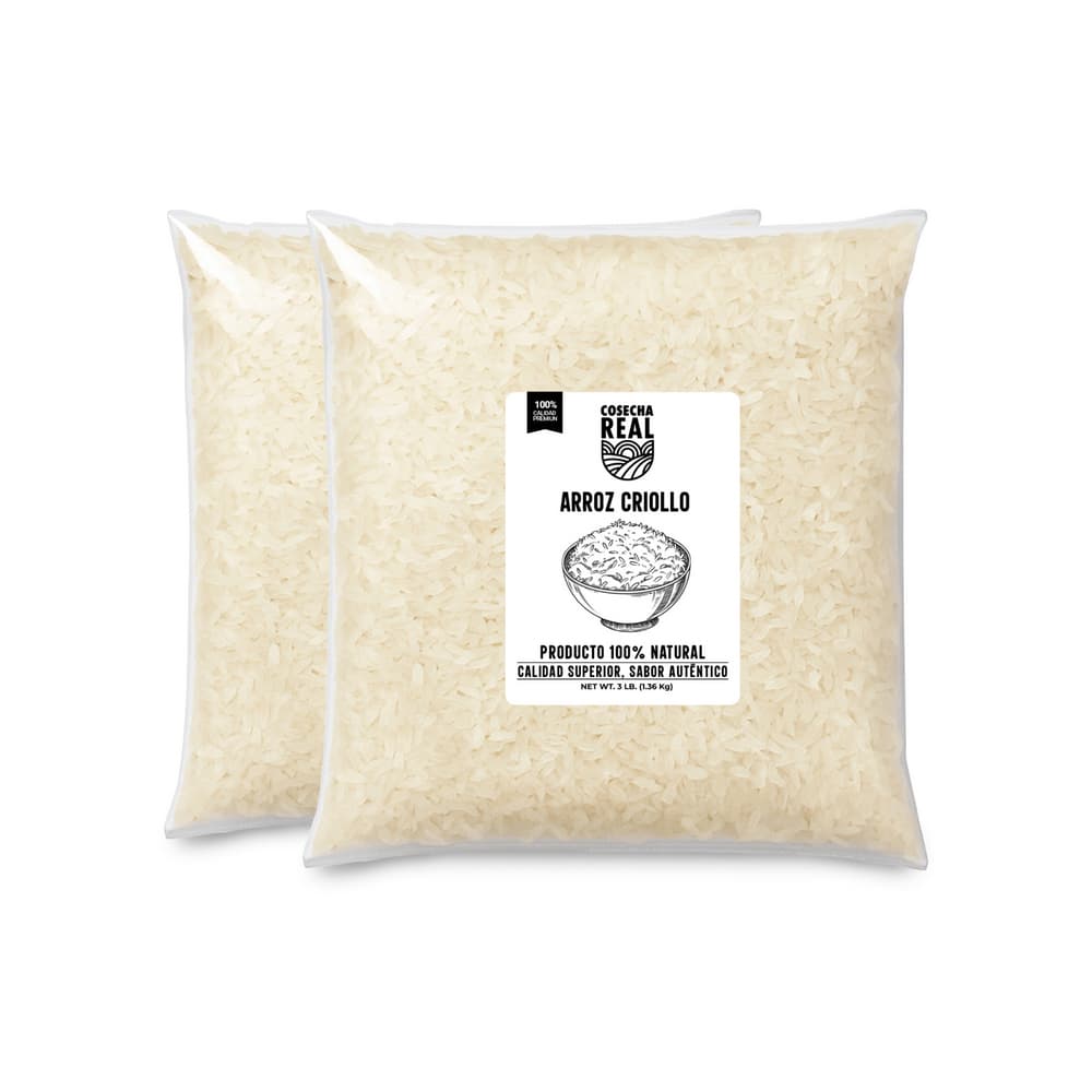 Arroz criollo Cosecha Real (2 x 1.36 kg / 3 lb) - Imagen 1