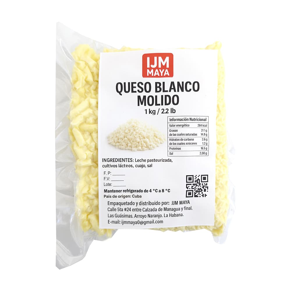 Queso blanco molido IJM (1 kg / 2.2 lb) - Miniatura 2