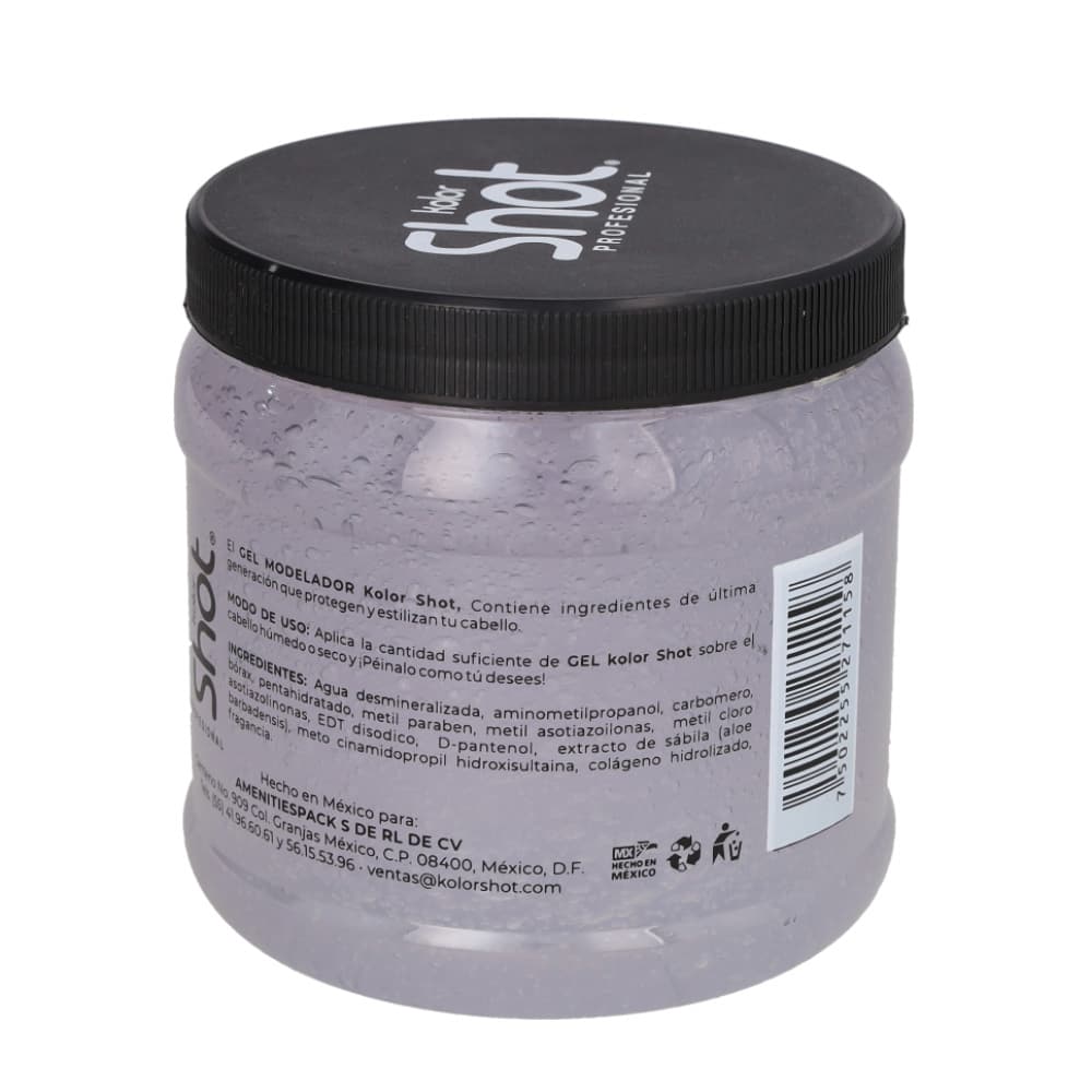Gel modelador para el cabello Kolor Shot (1 kg / 2.2 lb) - Miniatura 6