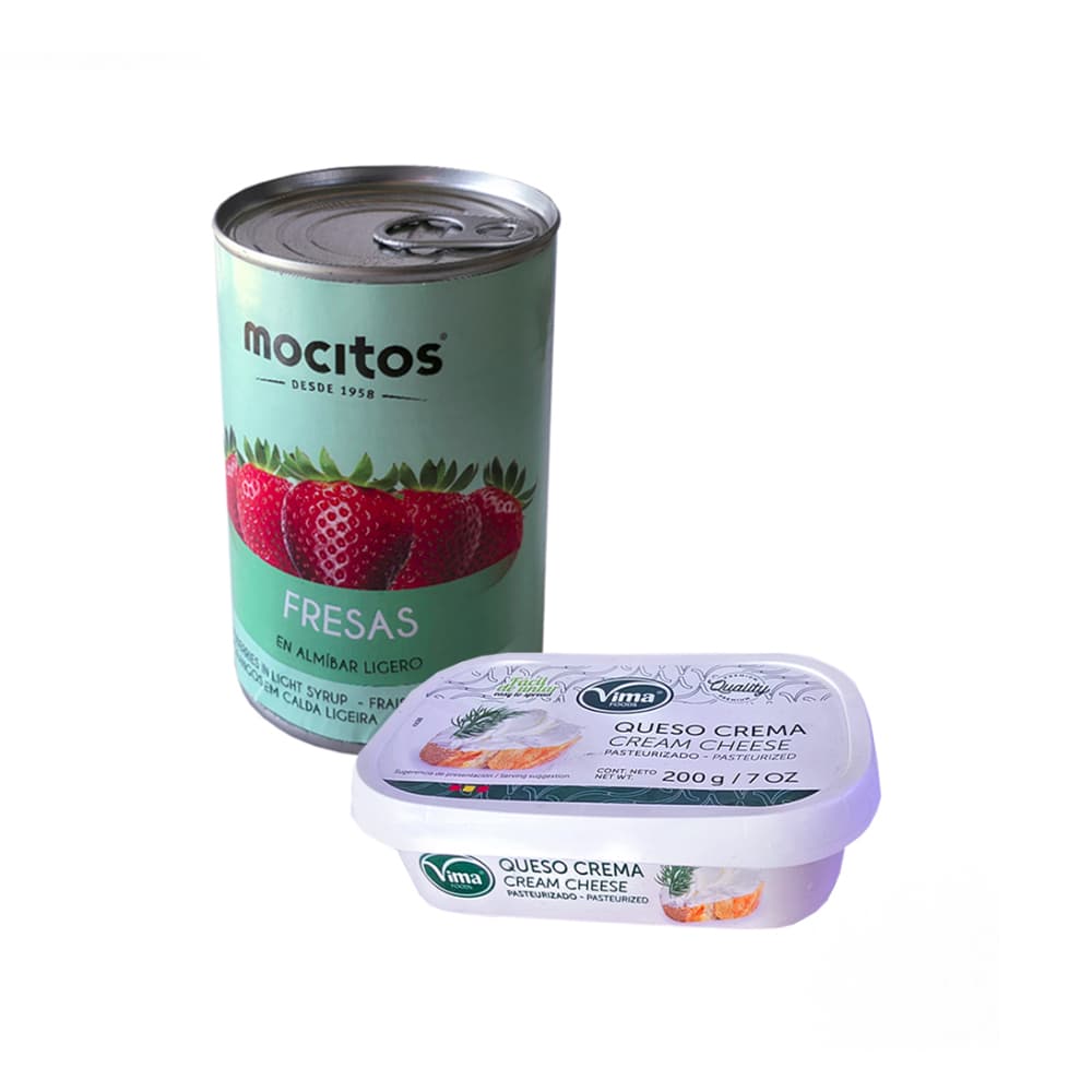 Queso crema + fresas Los Mocitos - Miniatura 4
