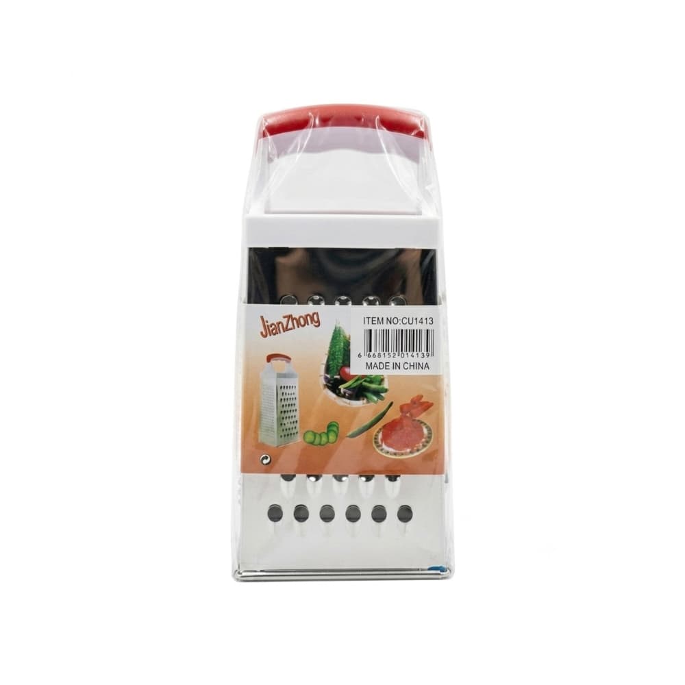 Rallador de cocina de acero inoxidable de 4 caras Jian Zhong - Miniatura 2