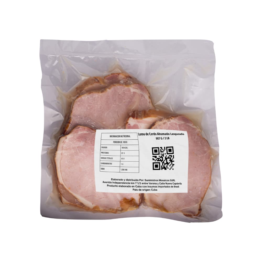Lomo de cerdo ahumado lasqueado Yunque (907 g / 2 lb) - Miniatura 4