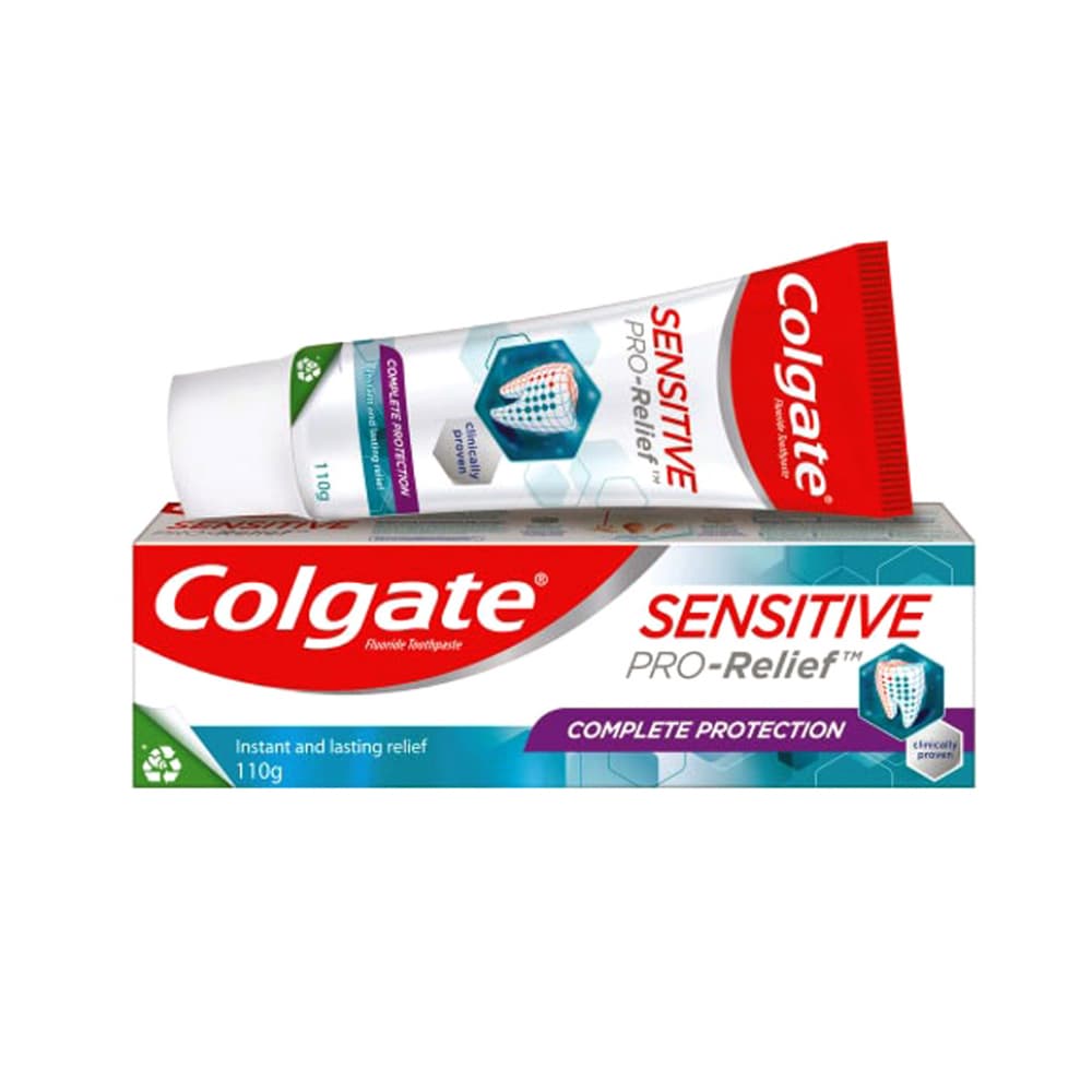 Pasta dental con sabor a menta protección completa Sensitive Pro-Relief Colgate (110 g / 3.88 oz) - Imagen 1