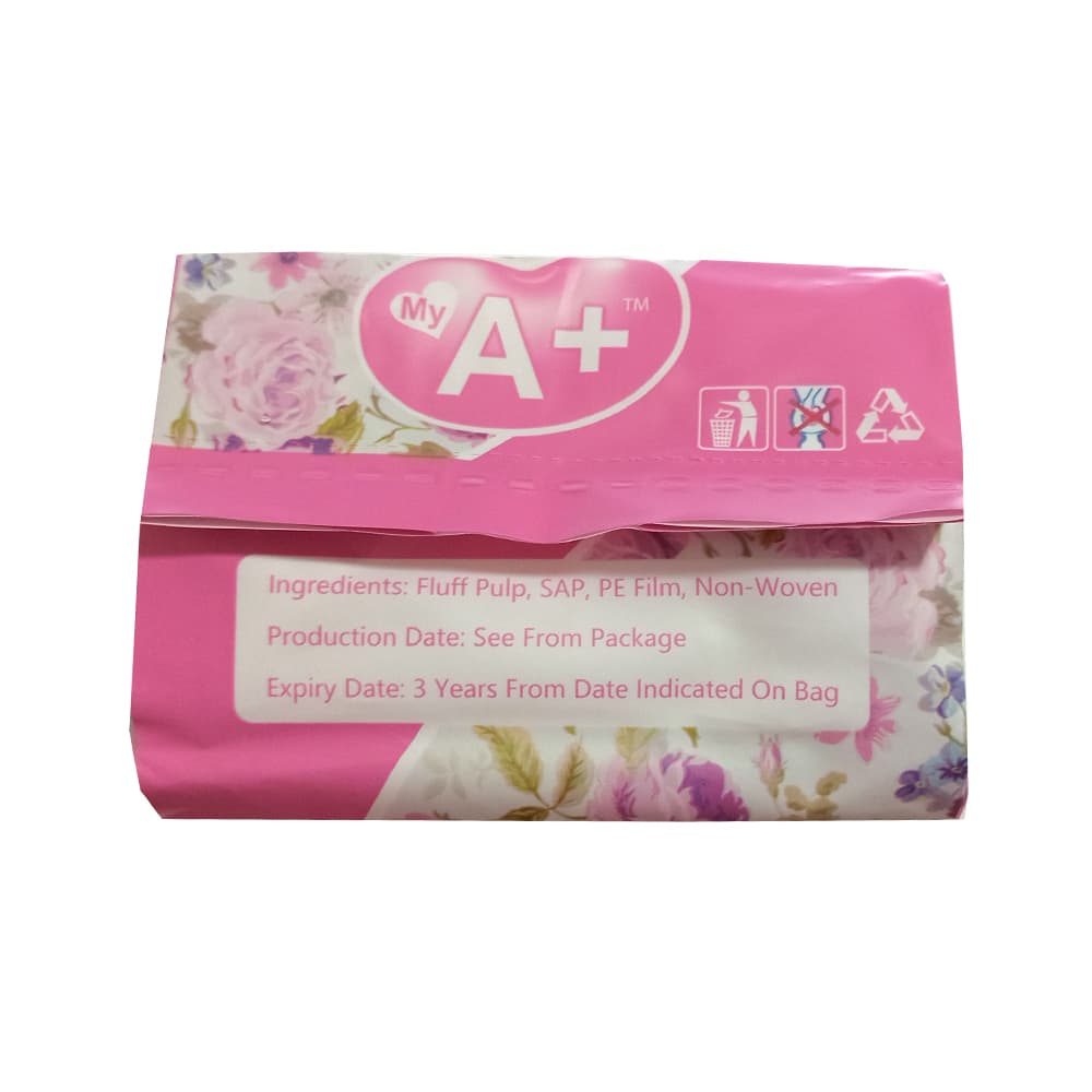 Almohadillas sanitarias íntimas con alas My A+ (10 U) - Miniatura 4