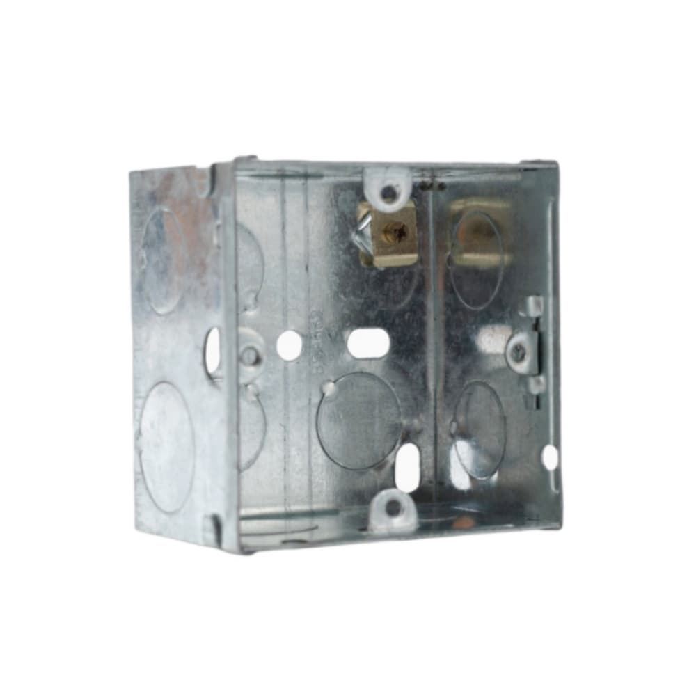 Caja de conexiones de hierro galvanizado 76.2 mm x 76.2 mm - Miniatura 2