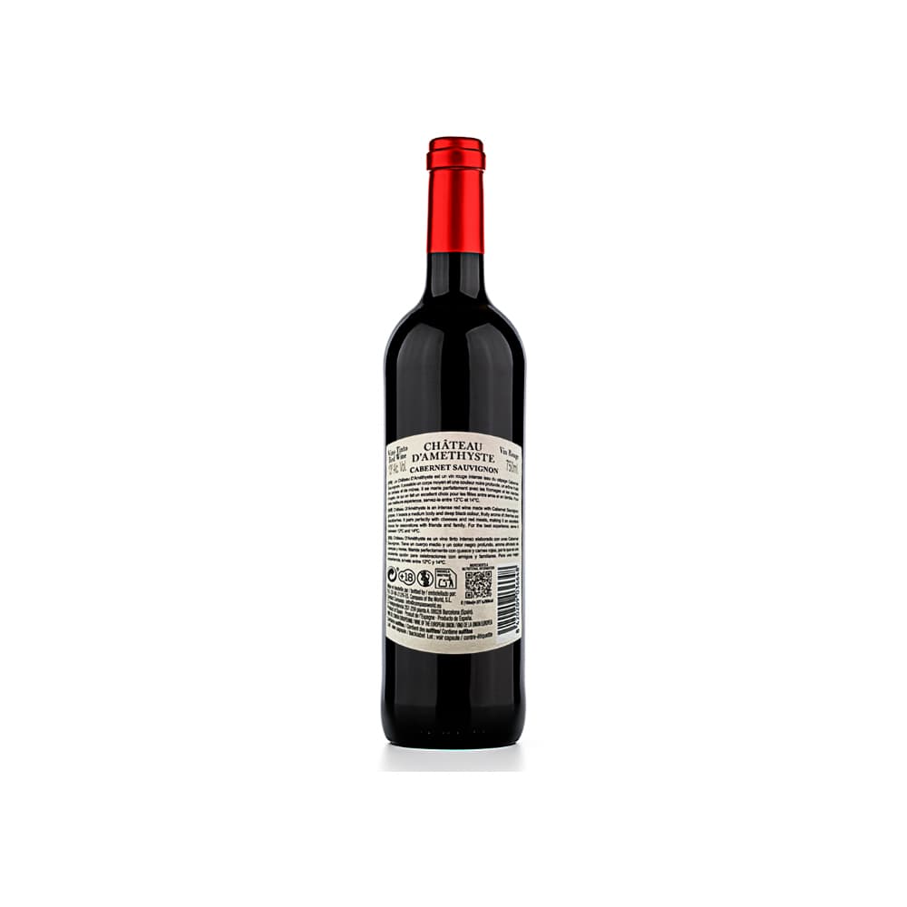 Vino tinto Cabernet Sauvignon Château d’Amethyste (750 ml) - Miniatura 2