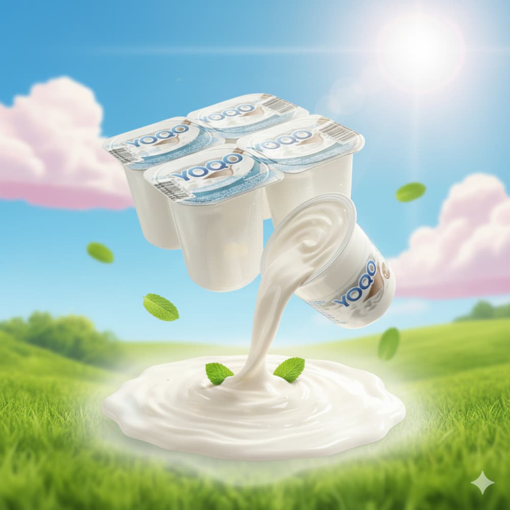 Yogurt sabor natural Yoqo (24 x 125 g / 4.41 oz) - Miniatura 5