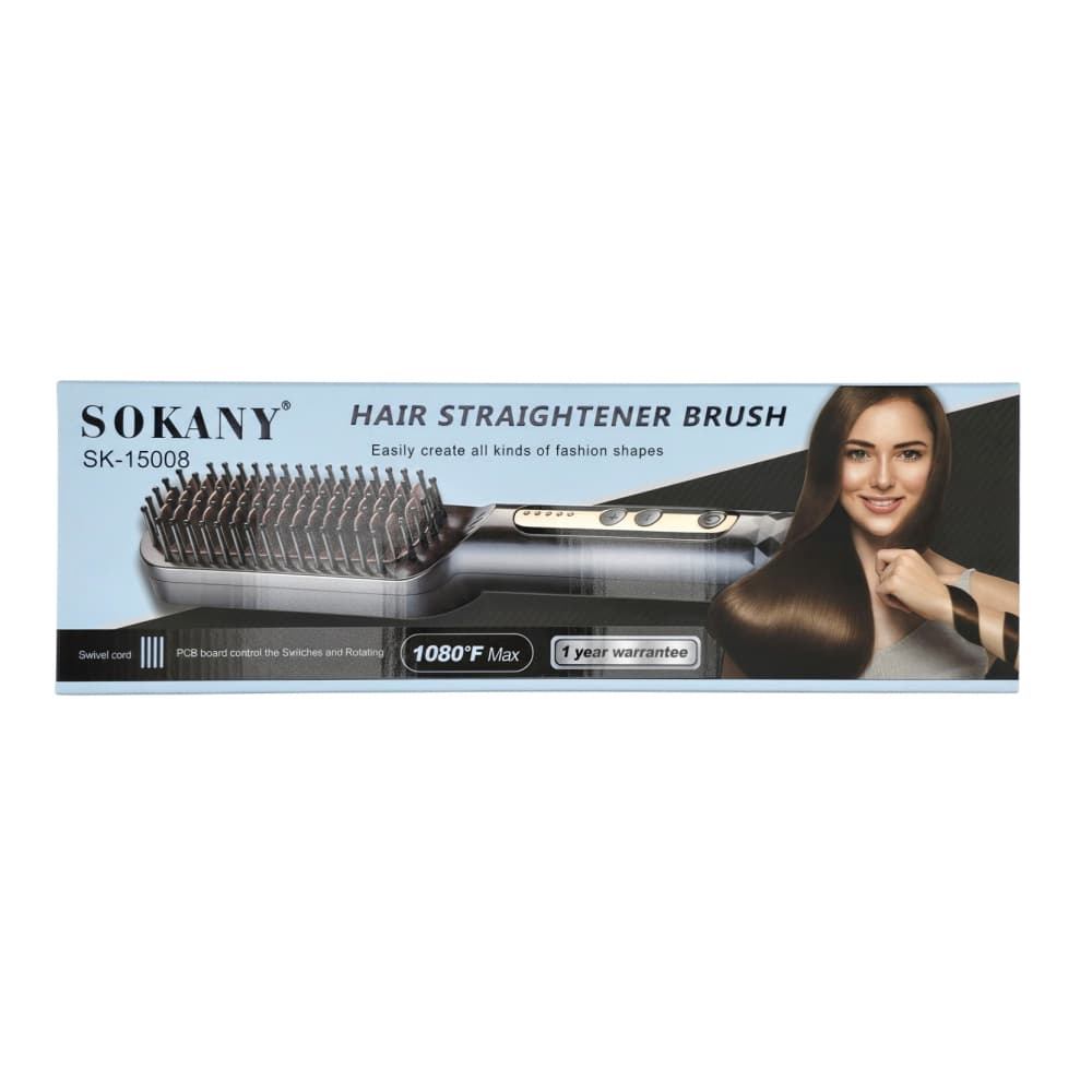 Cepillo secador alisador eléctrico de pelo Sokany SK-15008 - Miniatura 2