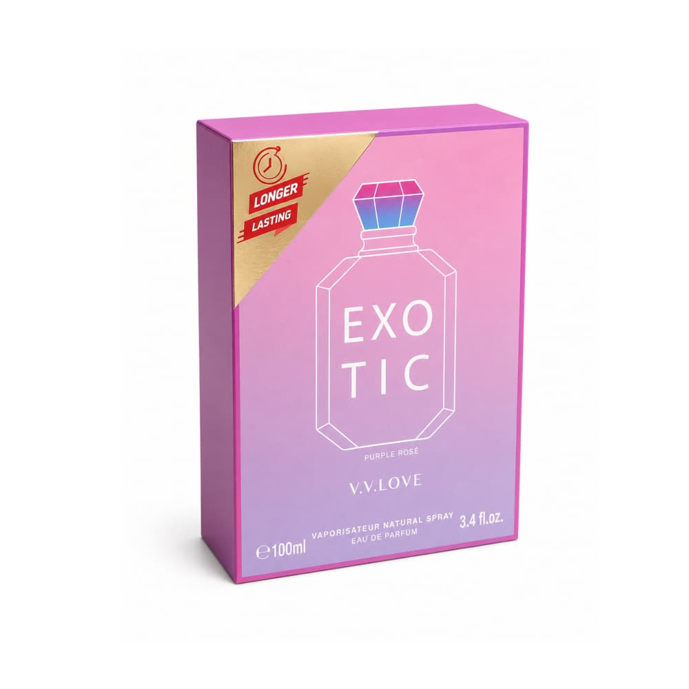 Perfume para mujer Exotic Purple Rose V.V.Love (100 ml) - Miniatura 1