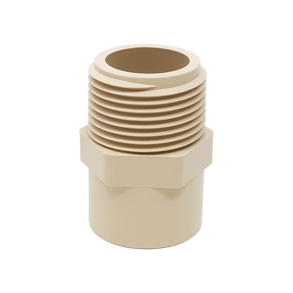 Conector de 3/4" rosca exterior CPVC Malu - Miniatura 3