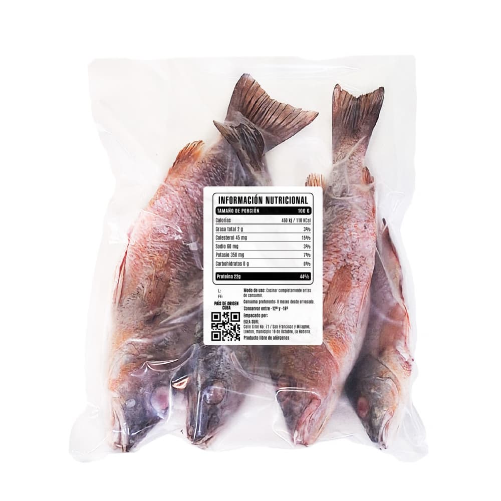 Pescado caballerote entero Cosecha Real (2 kg / 4.4 lb) - Miniatura 3