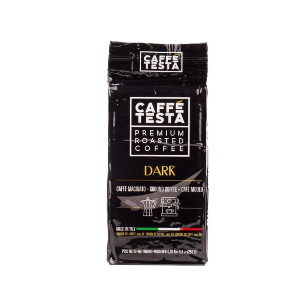 Café oscuro molido Testa (250 g / 8.8 oz) - Imagen 1