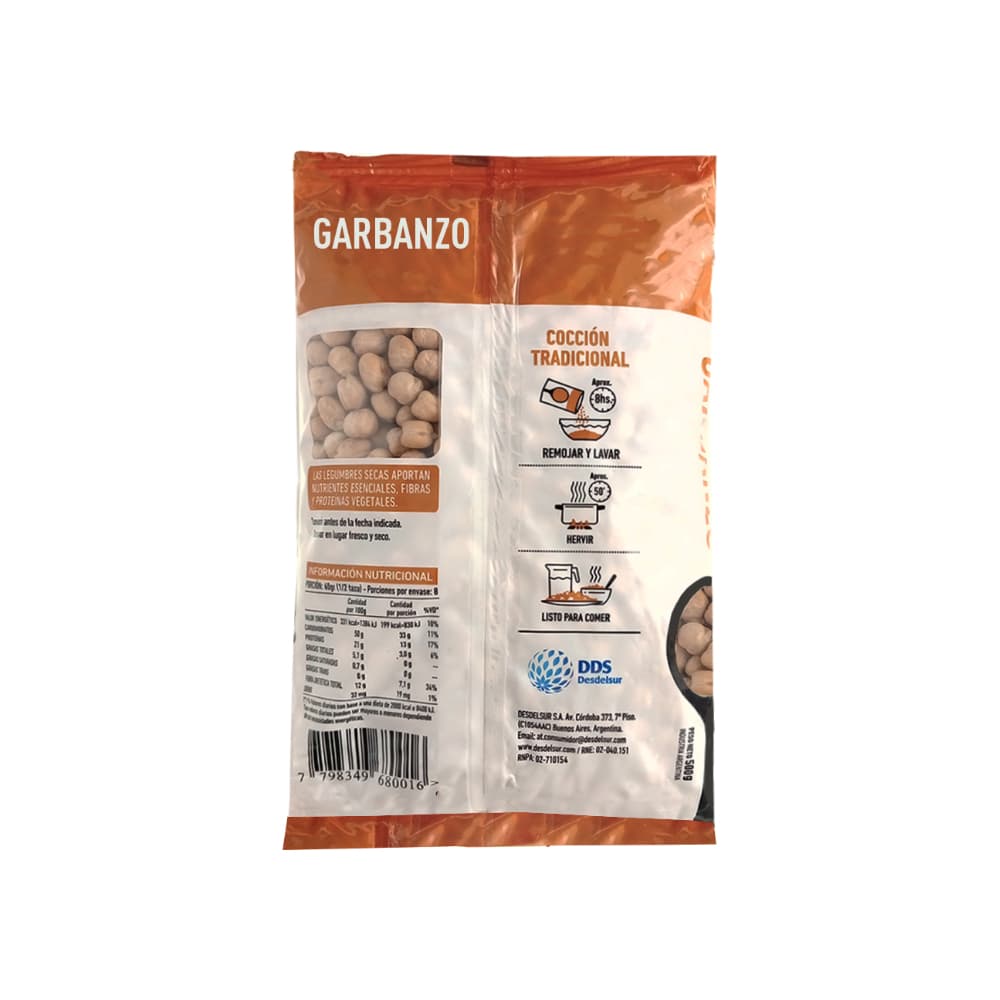 Garbanzos Desdelsur (500 g / 1.1 lb) - Miniatura 2