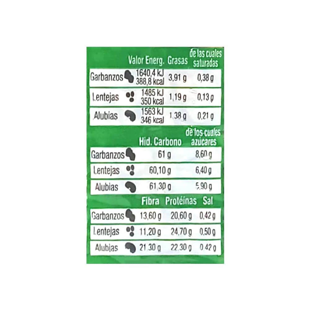 Garbanzos Huerto San Genaro (500 g / 1.1 lb) - Miniatura 3