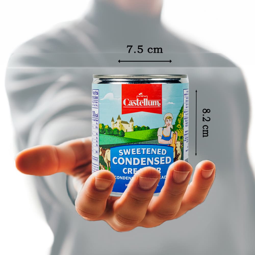 Leche condensada azucarada Castellum (390 g / 13.8 oz) - Miniatura 4