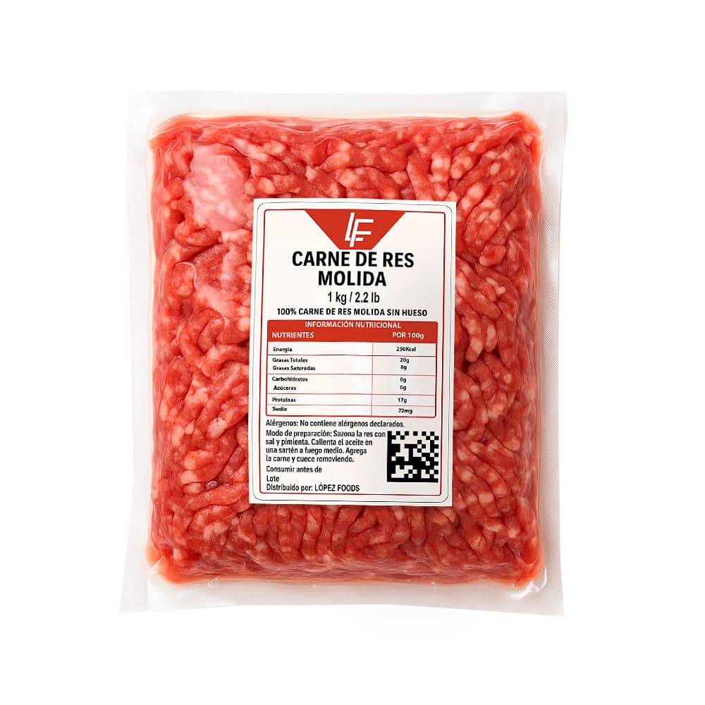 Carne de res molida LF (1 kg / 2.2 lb) - Miniatura 3