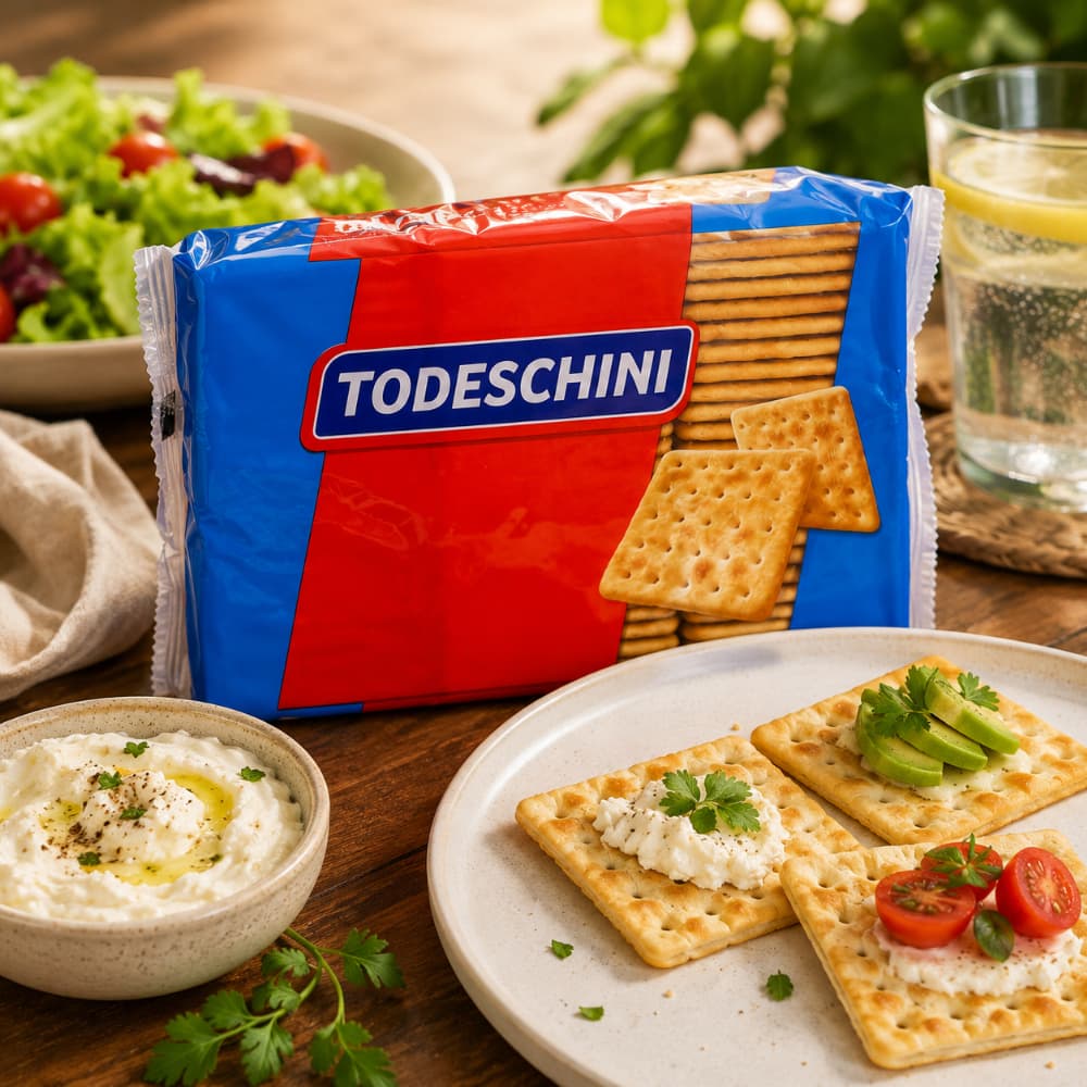 Galletas agua y sal Todeschini (360 g / 12 oz) - Miniatura 4